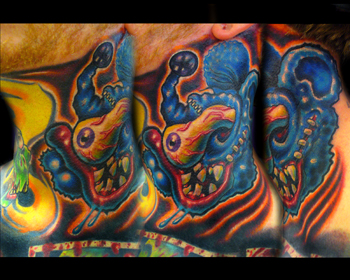 Tattoos - Josh Woods - Rat Finky!!!!